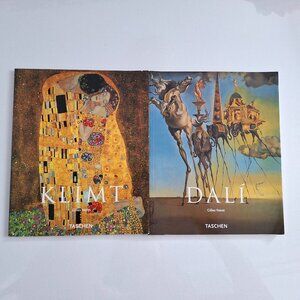Taschen Paperback Art Books Klimt and Dali